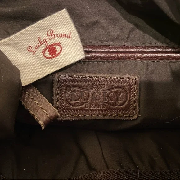 Lucky Brand Leather Tote - Picture 4 of 9